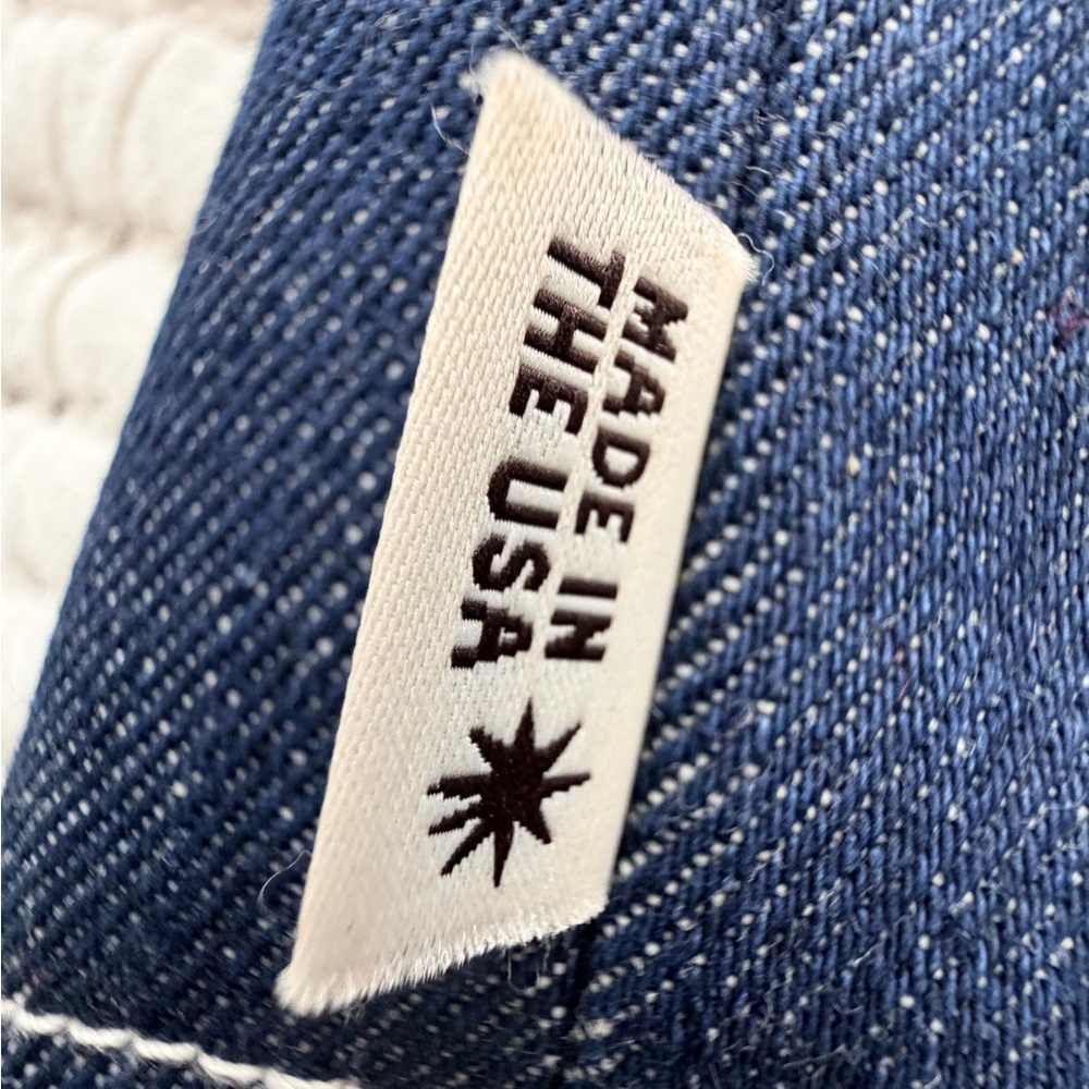 Navy Denim Sherpa-Lined Vest - Picture 3 of 7